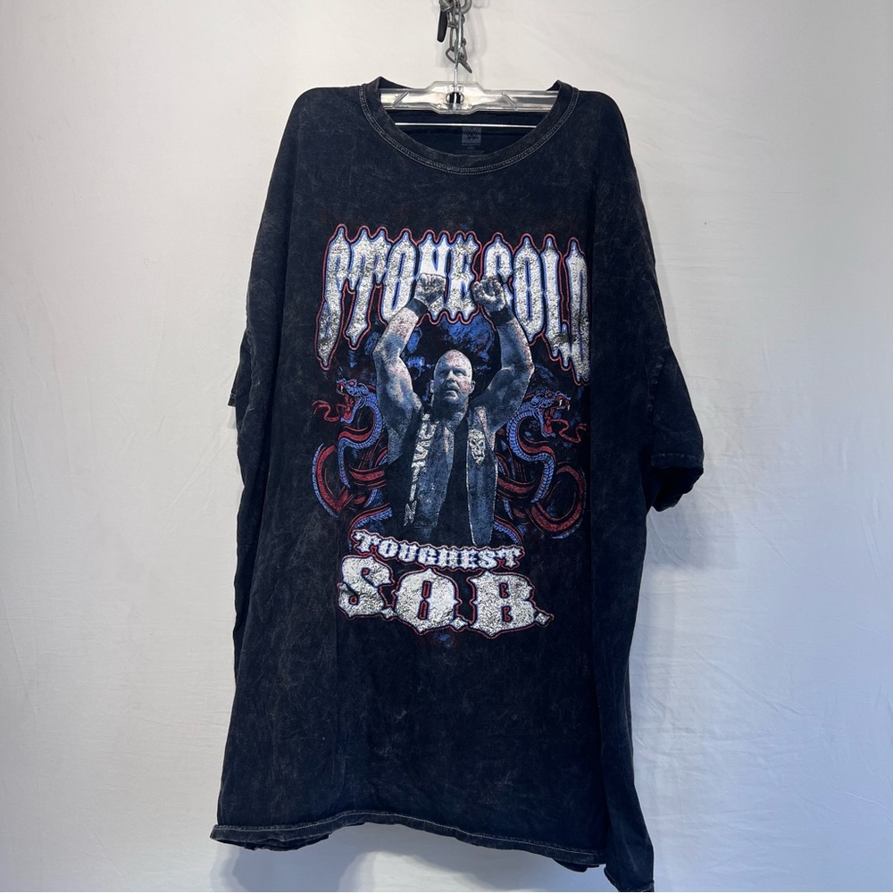 Stone Cold Steve Austin Toughest SOB WWE Shirt XXXL